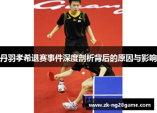 丹羽孝希退赛事件深度剖析背后的原因与影响