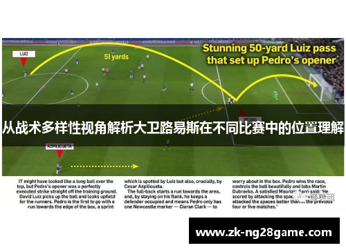 从战术多样性视角解析大卫路易斯在不同比赛中的位置理解