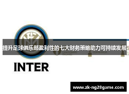 提升足球俱乐部盈利性的七大财务策略助力可持续发展 提升足球俱乐部盈利性的七大财务策略助力可持续发展